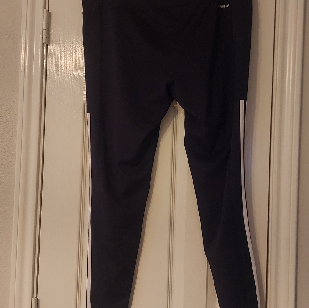 Womens Joggers/Black w/White stripes - Picture 5 of 6